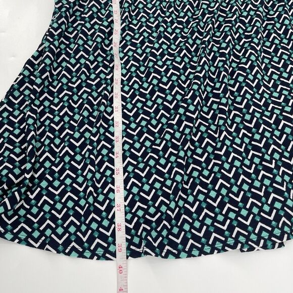 Lane Bryant Womens Dress Size 18/20 Lena Surplice Flutter Sleeve Knee Length - Picture 10 of 10